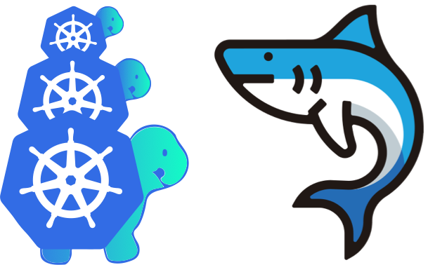 Magnum shark with Cluster API turtles